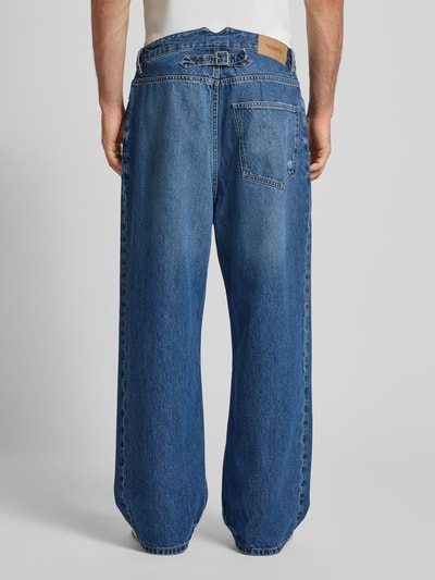 THE KOOPLES Baggy Fit Jeans im 5-Pocket-Design Modell 'JEAN' Jeansblau 5