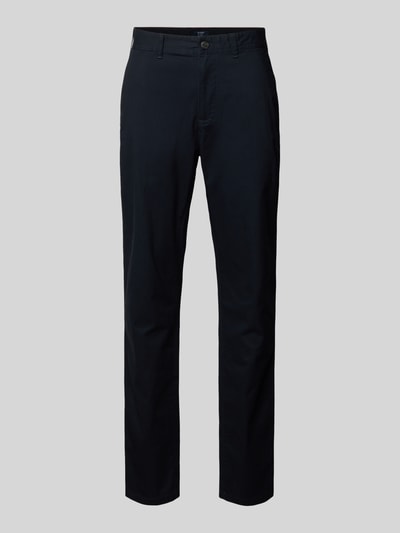 MCNEAL Stoffen broek met achterzakken Marineblauw - 2