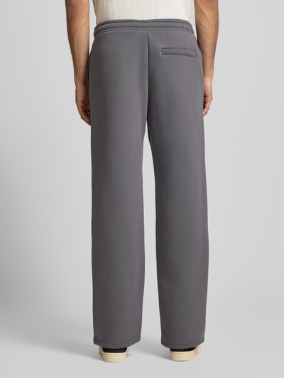 REVIEW Loose Fit Sweatpants mit Seitentaschen Dunkelgrau 5