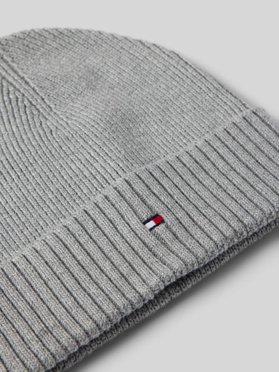 Tommy Hilfiger Mütze mit Logo-Stitching Modell 'PIMA' Hellgrau 2