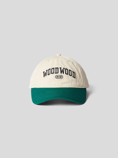 WOOD WOOD Cap mit Brand-Schriftzug Offwhite 4