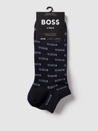 BOSS Sneakersocken mit Stretch-Anteil im 2er-Pack Dunkelblau 3