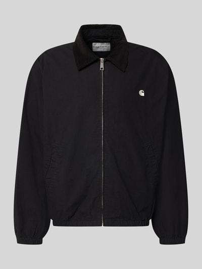 Carhartt Work In Progress Jacke mit Label-Stitching Modell 'Madison' Black 1