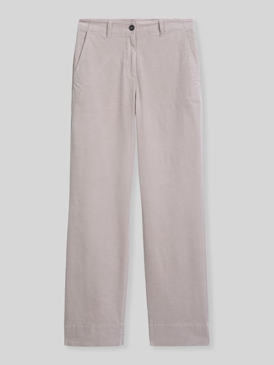 Marc O'Polo Straight Fit Cordhose aus Baumwoll-Mix Modell 'LANDE WIDE' Stein 2