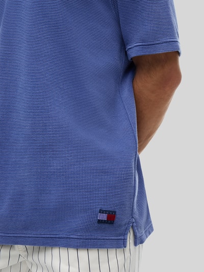 Tommy Jeans relaxed fit poloshirt van puur katoen Blauw - 3