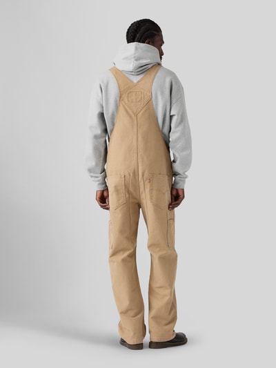 Levi's® relaxed fit tuinbroek van puur katoen model 'TIGER' Beige - 5