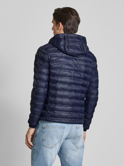 Blauer Usa Steppjacke mit Kapuze Modell 'CHARLES' Marine 5