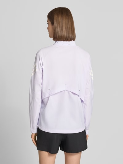 adidas Training regular fit trainingsjack met logoprint Lila - 5