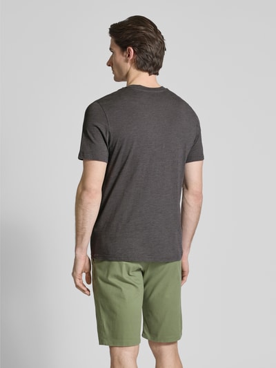 MCNEAL T-Shirt mit geripptem Rundhalsausschnitt Dunkelgrau 5