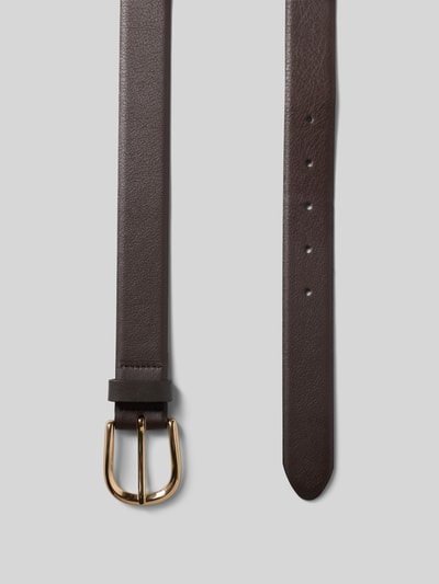 Weinmann Gürtel aus Rindsleder mit Dornschließe Modell 'Adra' Dunkelbraun 3