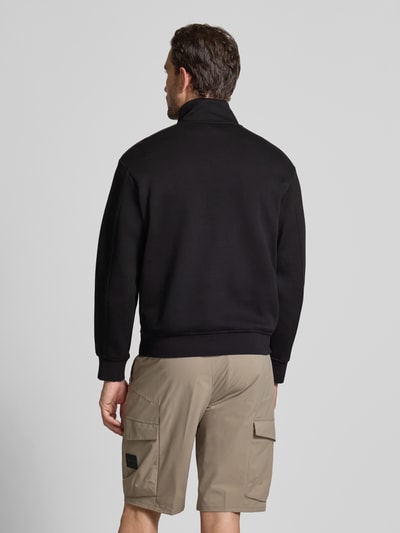 ARMANI EXCHANGE Sweatshirt met opstaande kraag, model 'FELPA' Zwart - 5