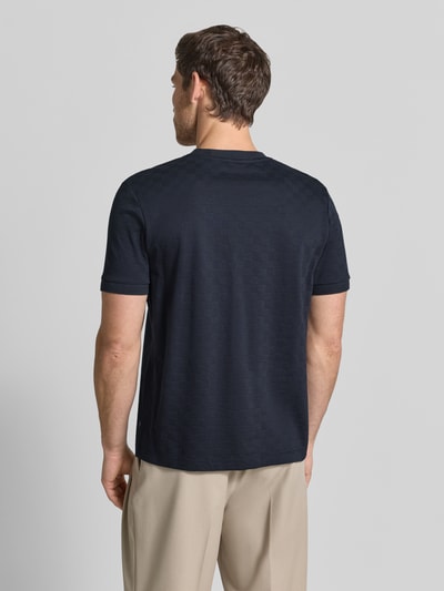 JOOP! COLLECTION T-Shirt mit Logo-Stitching Modell 'Benluco' Marine 5