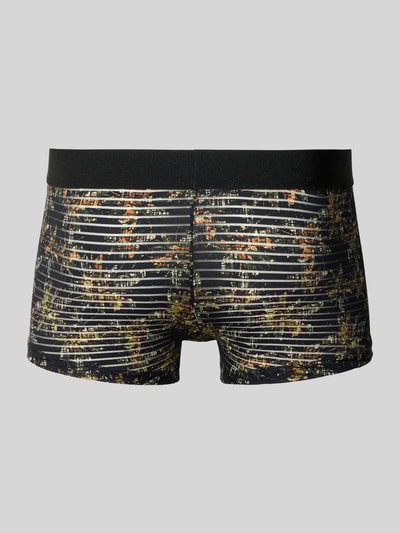 HOM Trunks mit Label-Bund Modell 'Iraty' Mittelbraun 3