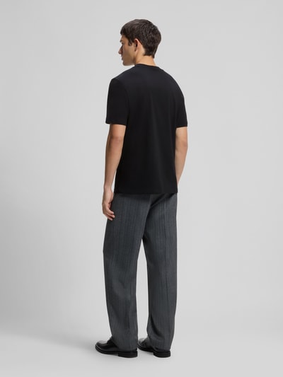HUGO Regular Fit T-Shirt aus reiner Baumwolle Modell 'Daffilo'  Black 5