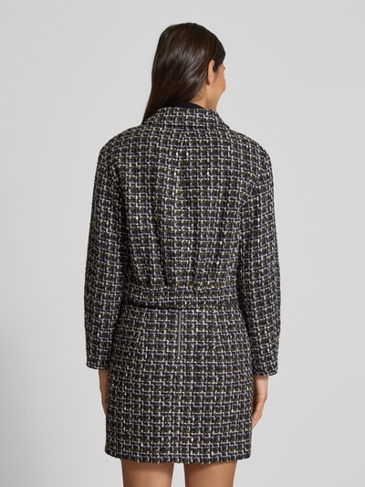 BOSS Orange Żakiet krótki o kroju regular fit z dodatkiem bawełny model ‘C_JAWEDI’ Granatowy 5