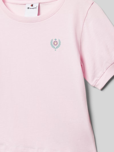 CHAMPION T-shirt met ronde hals Lichtroze - 2