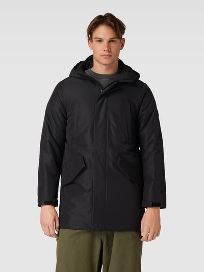 Only & Sons Parka met borstzak, model 'CARL' Zwart - 4