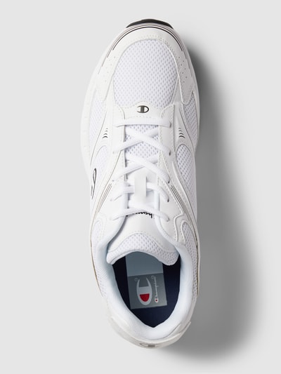 CHAMPION Sneaker mit Label-Details Modell 'RUN' Silber 3