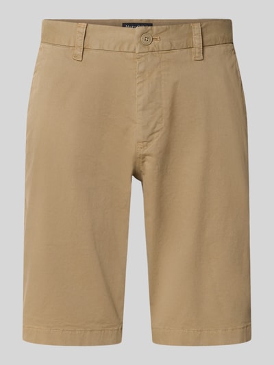 Marc O'Polo Regular Fit Bermudas aus Baumwoll-Mix Modell 'RESO JOGGER' Beige 2