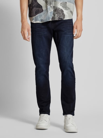 Only & Sons Slim Fit Jeans im 5-Pocket-Design Modell 'LOOM' Dunkelblau 4