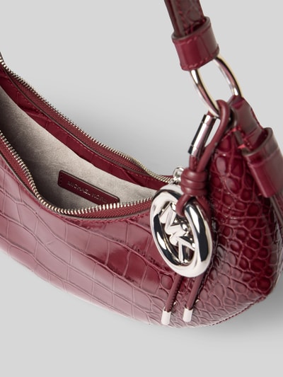 MICHAEL Michael Kors Handtasche mit Label-Detail Modell 'KOA' Bordeaux 5