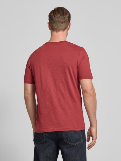 MCNEAL Regular Fit T-Shirt mit Rundhalsausschnitt Rostrot 5