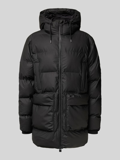 RAINS Steppjacke mit Zweiwege-Reißverschluss Black 2