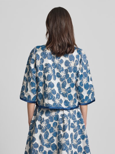 LOLLYS LAUNDRY Jacke mit Schnürung Modell 'Trine' Blau 5