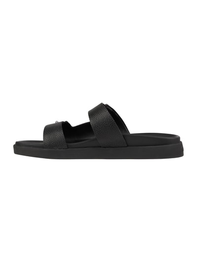 CK Calvin Klein Sandalen aus Leder Schwarz 3