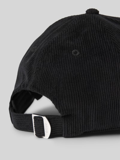 BOSS Basecap aus Cord Modell 'ZED' Black 3