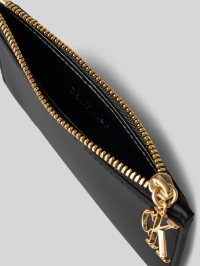 CK Calvin Klein Portemonnee met logoprint, model 'Cardcas' Zwart - 3