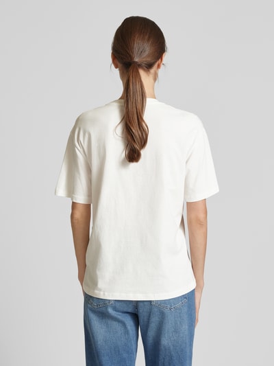 Vero Moda Relaxed Fit T-Shirt aus reiner Baumwolle Modell 'SOPHIE MIA' Weiss 5