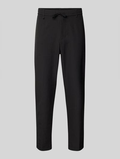 BOSS Green Regular Fit Stoffhose mit Tunnelzug Modell 'Convert' Black 2