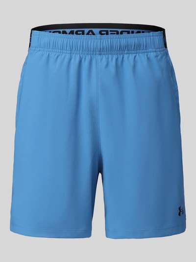 Under Armour Regular Fit Sportshorts mit Logo-Print Rauchblau 2