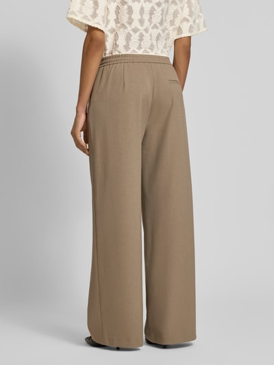 Jake*s Collection Stoffhose mit elastischem Bund und Tunnelzug Mud 5