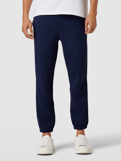 Polo Ralph Lauren Sweatpants met logostitching, model 'ATHLETIC' Marineblauw - 4