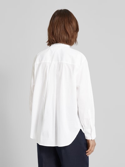 Tommy Hilfiger Easy fit overhemdblouse met borstzak, model 'COTTON VOILE' Wit - 5