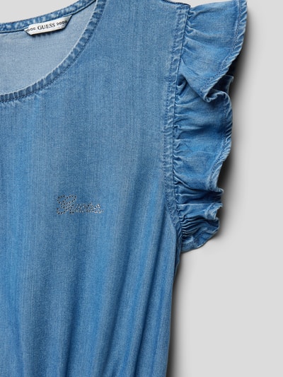 Guess Jeanskleid aus Lyocell-Viskose-Mix Blau 2