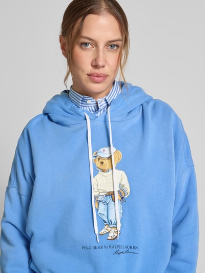 Polo Ralph Lauren Relaxed Fit Hoodie mit Polo Bear Print Royal 3