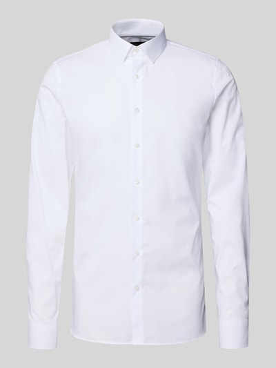 OLYMP No. Six Super Slim fit zakelijk overhemd met extra lange mouw Model 'URBAN KENT' Wit - 2