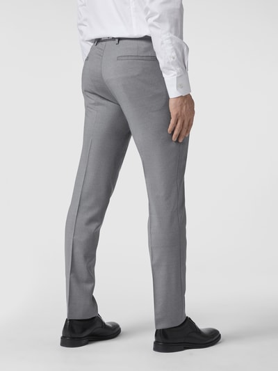 CG - Club of Gents Slim fit pantalon van scheerwol - YOUR OWN PARTY by CG – CLUB of GENTS Lichtgrijs gemêleerd - 5