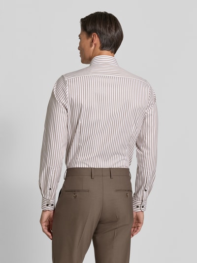 OLYMP Level 5 Body Koszula biznesowa o kroju slim fit z mieszanki bawełny Średniobrązowy 5