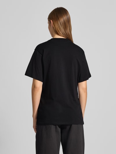 Hugo Blue Loose Fit T-Shirt aus reiner Baumwolle Modell 'VINTAGE TEE' Black 5