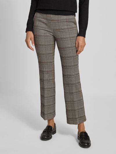 Cambio Stoffen broek met verkorte pasvorm, model 'FRANCOISE' Camel - 4