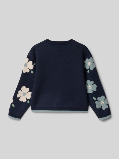 Mayoral Gebreide pullover met ronde hals Marineblauw - 3