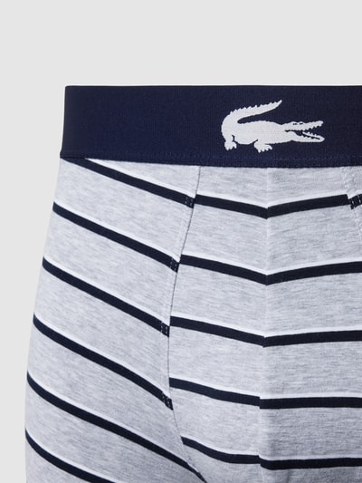 Lacoste Trunks mit Label-Detail im 3er-Pack Marine 2