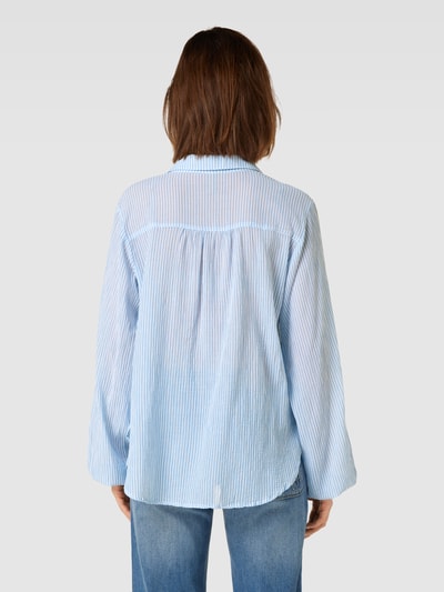 Soyaconcept Blusenshirt mit Streifenmuster Modell 'Dione' Blau 5