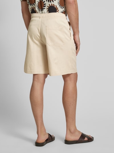 SELECTED HOMME Loose Fit Shorts mit elastischem Bund Modell 'THAIS SUMMER' Offwhite 5