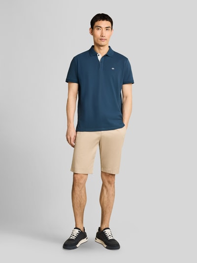 Tom Tailor Koszulka polo z czystej bawełny o kroju regular fit Ciemnoniebieski 1