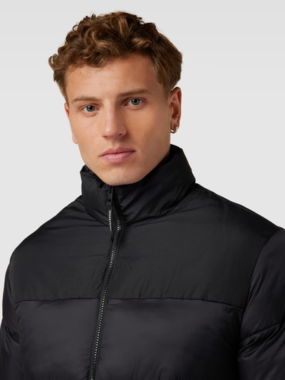 Jack & Jones Steppjacke mit Stehkragen Modell 'ETOBY' Black 3